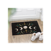 Black Dark Forest Moon Phase Doormat