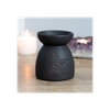 Black Pentagram Cut Out Oil Burner