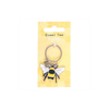 Queen Bee Enamel Keyring