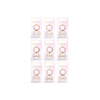 Pack of 9 Angel Number Keyrings