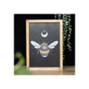 Forest Bee Framed Wall Print