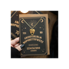 Talking Board Planchette Necklace Greeting Card