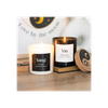 Set of 2 Yin Yang Black Oud and Coconut Candles