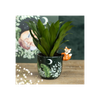 Green Forest Plant Pot with Fox