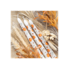 Set of 3 Pumpkin Taper Candles