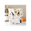 Groovy Ghost Print Polycotton Tote Bag
