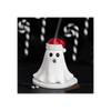 Ghost with Santa Hat Incense Cone Holder