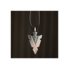 Arrowhead of Strength Viking Cord Necklace