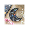 Midnight Bloom Crescent Moon Trinket Dish