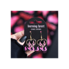 Burning Heart Earrings
