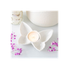 White Butterfly Tealight Candle Holder