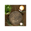 Green Witch Bronze Effect Terracotta Hanging Plaque