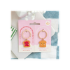 Set of 2 Peanut Butter and Jelly Keyrings