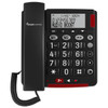 Amplicomms BigTel 48 Plus Corded Telephone Black
