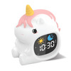 Groov-e Cuties Sleep Trainer Alarm Clock with LED Night Light - Unicorn