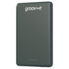 Groov-e Power Bank 5000mAh Portable Magnetic Wireless Charger - Silver