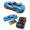 Hot Wheels Hot Wheels 2-in-1 Race N Haul Car Case with Rectractable Handle
