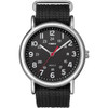 Timex Unisex Weekender Watch with Black Fabric Strap