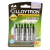 Lloytron Rechargeable Accuultra AA Ni-MH Batteries 2700mAh - 4 Pack