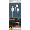 Infapower Apple Lightning & Micro USB Combo Cable