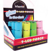 Infapower Glow In The Dark - 9 LED Torch