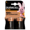 Duracell Duracell Plus 100% Alkaline Battery C Size