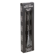 Set of 3 Black Magic Triple Moon Taper Candles