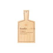 Foodie Bamboo Serving Board