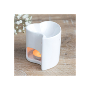 White Heart Oil Burner