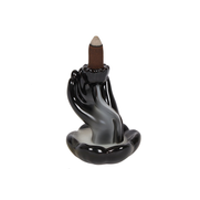 Hand & Lotus Flower Backflow Incense Burner