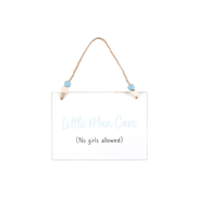 Little Man Cave Hanging Sign
