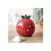 Red Bauble Oil Burner