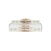 Set of 6 Packets of Elements White Musk Incense Sticks