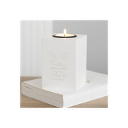 Feathers Appear Angel Wing Tealight Holder