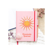 The Sun Gratitude Journal with Rose Quartz Pen