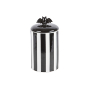 Striped Bat Storage Jar