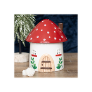 Mushroom House Oil Burner and Wax Warmer