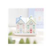 Pastel House Salt and Pepper Shakers