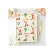 Cowboy Boot A5 Notebook with Sticker Sheet