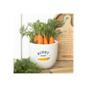 Bunny Treats Ceramic Pot
