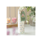 Floral Bug Garden Rose Tube Candle