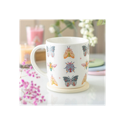 Floral Bug Print Mug