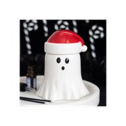 Ghost with Santa Hat Oil Burner and Wax Warmer