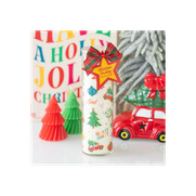 Nostalgic Christmas Print Christmas Pudding Scented Tube Candle