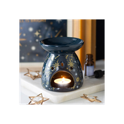 Blue Starry Night Oil Burner and Wax Warmer