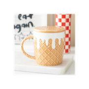 Waffle Mug and Coaster Set