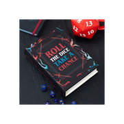 Roll the Dice, Take a Chance Book Shaped Storage Box
