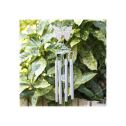 White Butterfly Windchime