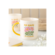 No Rain, No Flowers Mug