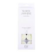 Pack of 10 White Jasmine Scented Tealights